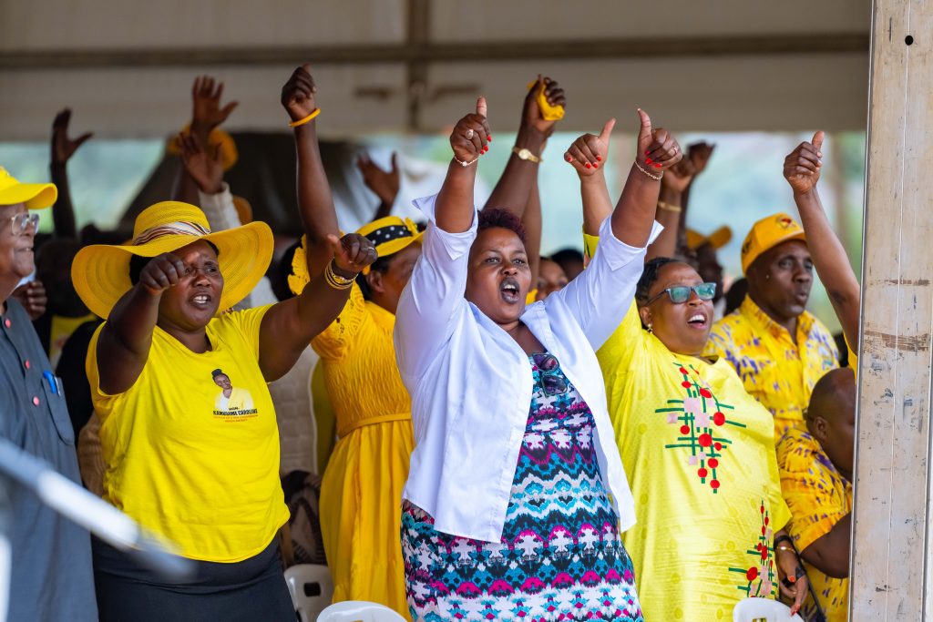 President Museveni addressing a public rally in Rukiga district - 14-Feb-2025