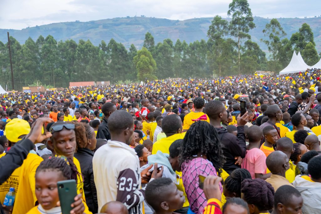 President Museveni addressing a public rally in Rukiga district - 14-Feb-2025