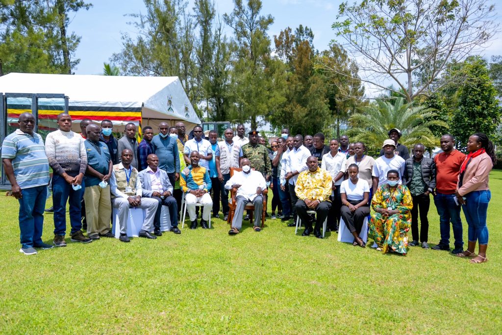 President Museveni addressing the media in the Kigezi sub-region about PDM Performance - 15-Feb-2025