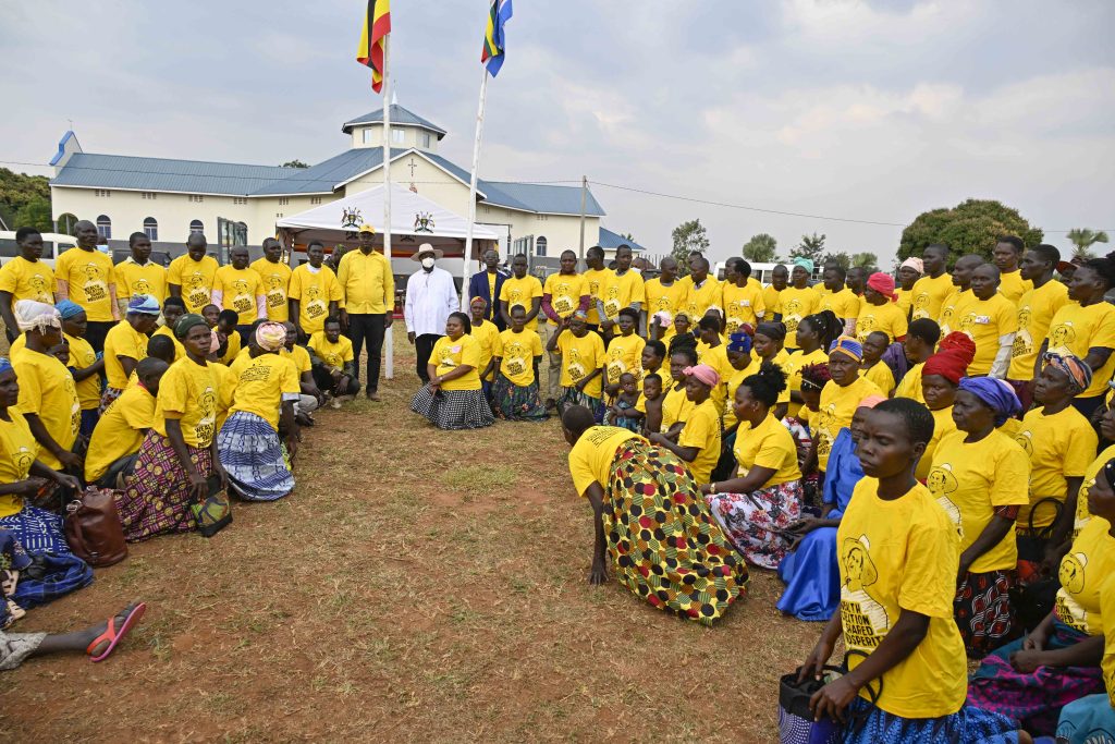 public rally at Alanyi Primary School in Alanyi parish, Abako sub-county,Ajuri county in Alebtong district