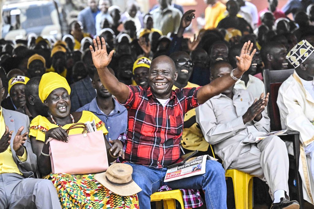 public rally at Alanyi Primary School in Alanyi parish, Abako sub-county,Ajuri county in Alebtong district