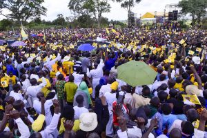 PDM TOUR - Bunyoro sub region - Public rally at Muhororo BCSS Primary School - Kagadi District