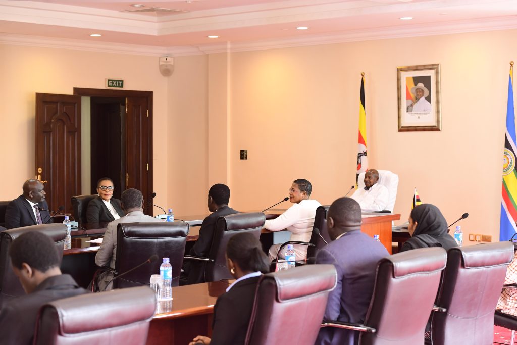 President Museveni Meets Speaker Of The National Assembly Of Zambia 