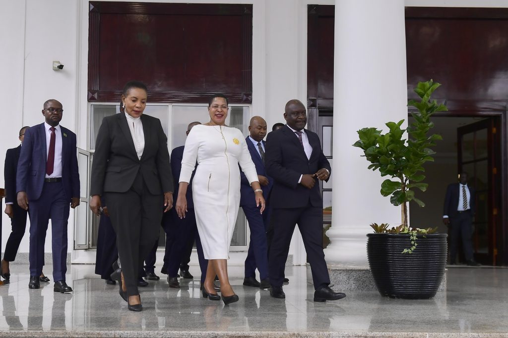 President Museveni Meets Speaker Of The National Assembly Of Zambia 