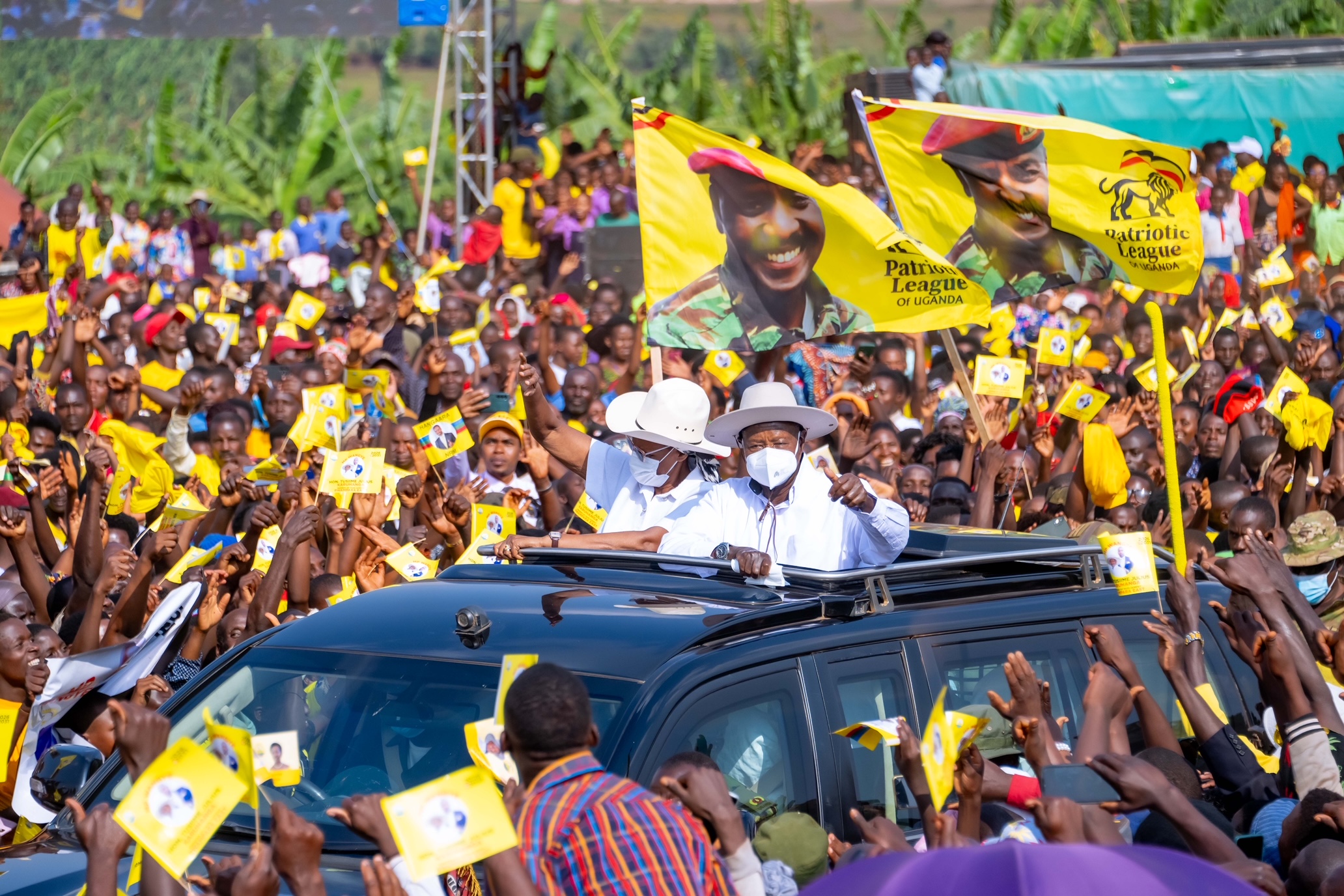 President Museveni Public Rally - Mwizi Secondary School - Rwampara East - Mbarara 27-Feb-2025