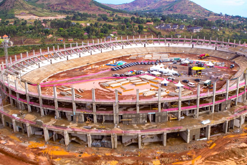 President Museveni Commends Progress On Hoima City Stadium, Pledges More Sports Infrastructure