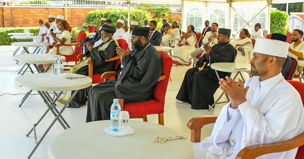 President Museveni Meets Senior Leaders From The Orthodox Church In Uganda - State Lodge Nakasero 29-Apr-2025