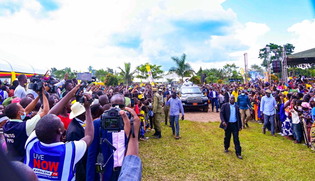 President Museveni At A Thanksgiving Ceremony For Hon. Grace Mary Mugasa, The Minister Of State For Public Service, Held At Kisaaru-Kyabayanja Village, Kimbugu Parish In Kabwoya Sub-County, Kikuube District – 24-May-2025 - State House Uganda President Museveni At A Thanksgiving Ceremony For Hon. Grace Mary Mugasa, The Minister Of State For Public Service, Held At Kisaaru-Kyabayanja Village, Kimbugu Parish In Kabwoya Sub-County, Kikuube District – 24-May-2025