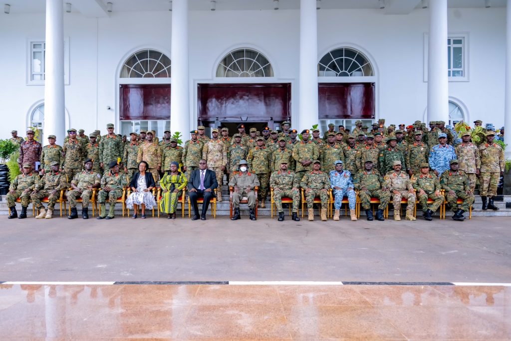 President Museveni Chairing A Meeting Of The Defence Forces Council State House Entebbe 08-May-2025 - State House Uganda President Museveni Chairing A Meeting Of The Defence Forces Council State House Entebbe 08-May-2025