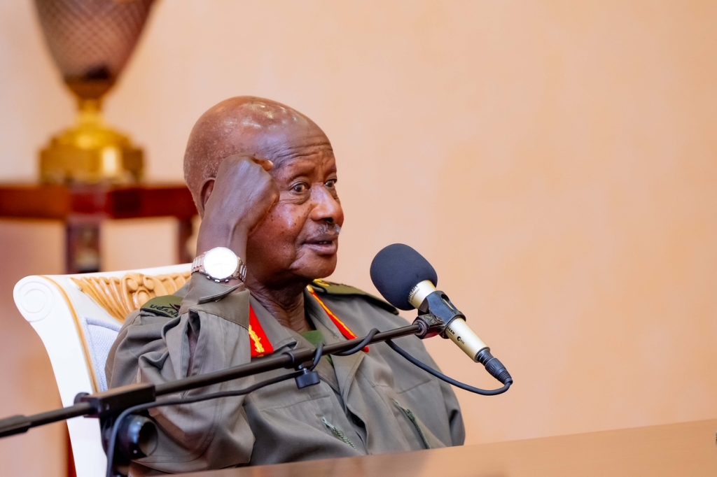 President Museveni Meets Ghanaian Military Officers at State House Entebbe - 08-May-2025 - State House Uganda President Museveni Meets Ghanaian Military Officers at State House Entebbe - 08-May-2025