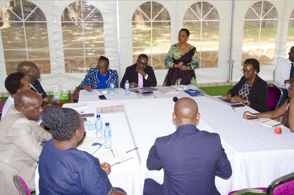 Col Edith Nakalema Meets National Curriculum Development Centre Leaders At SHIPU Offices 13-Jun-2025