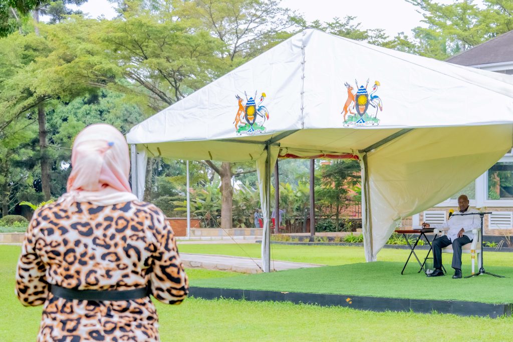 President Museveni Speaking To Journalists From Greater Mukono - State Lodge Nakasero - 22-Jun-2025