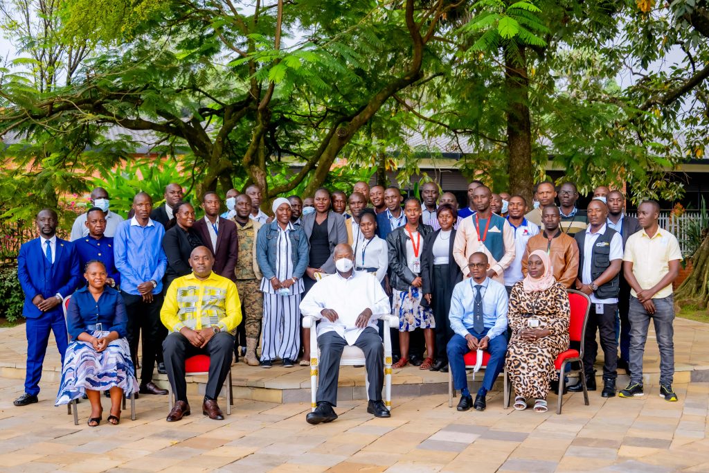 President Museveni Speaking To Journalists From Greater Mukono - State Lodge Nakasero - 22-Jun-2025