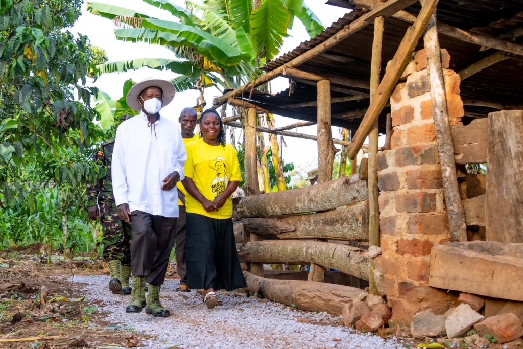 President Museveni Visists Ms Nampa A PDM Beneficiary In Mangaliba Village - Nakisunga Sub-County, Mukono - 19-Jun-2025