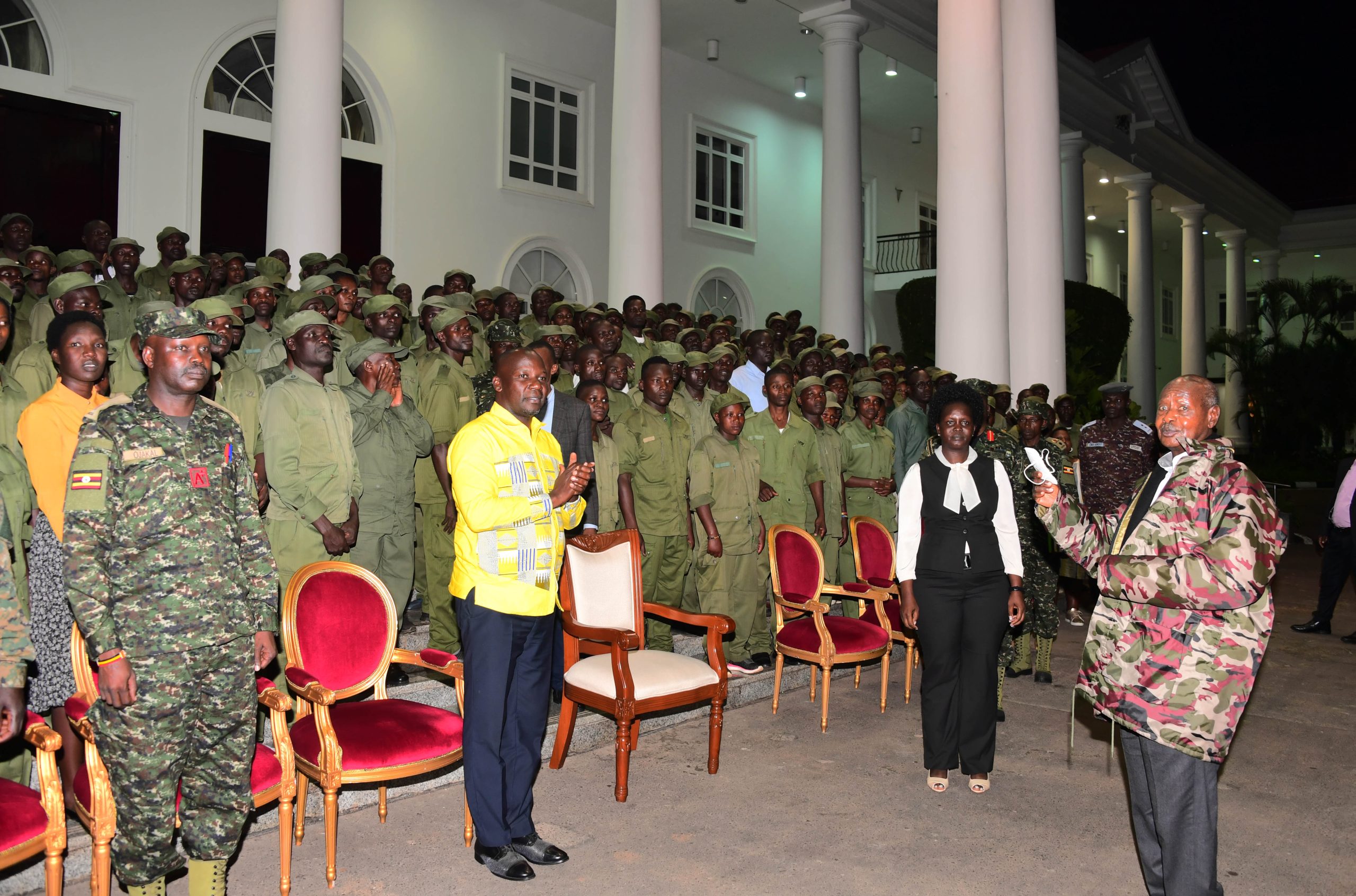 President Museveni Welcomes Former Opposition Youth To NRM State House Entebbe 25-Jun-2025