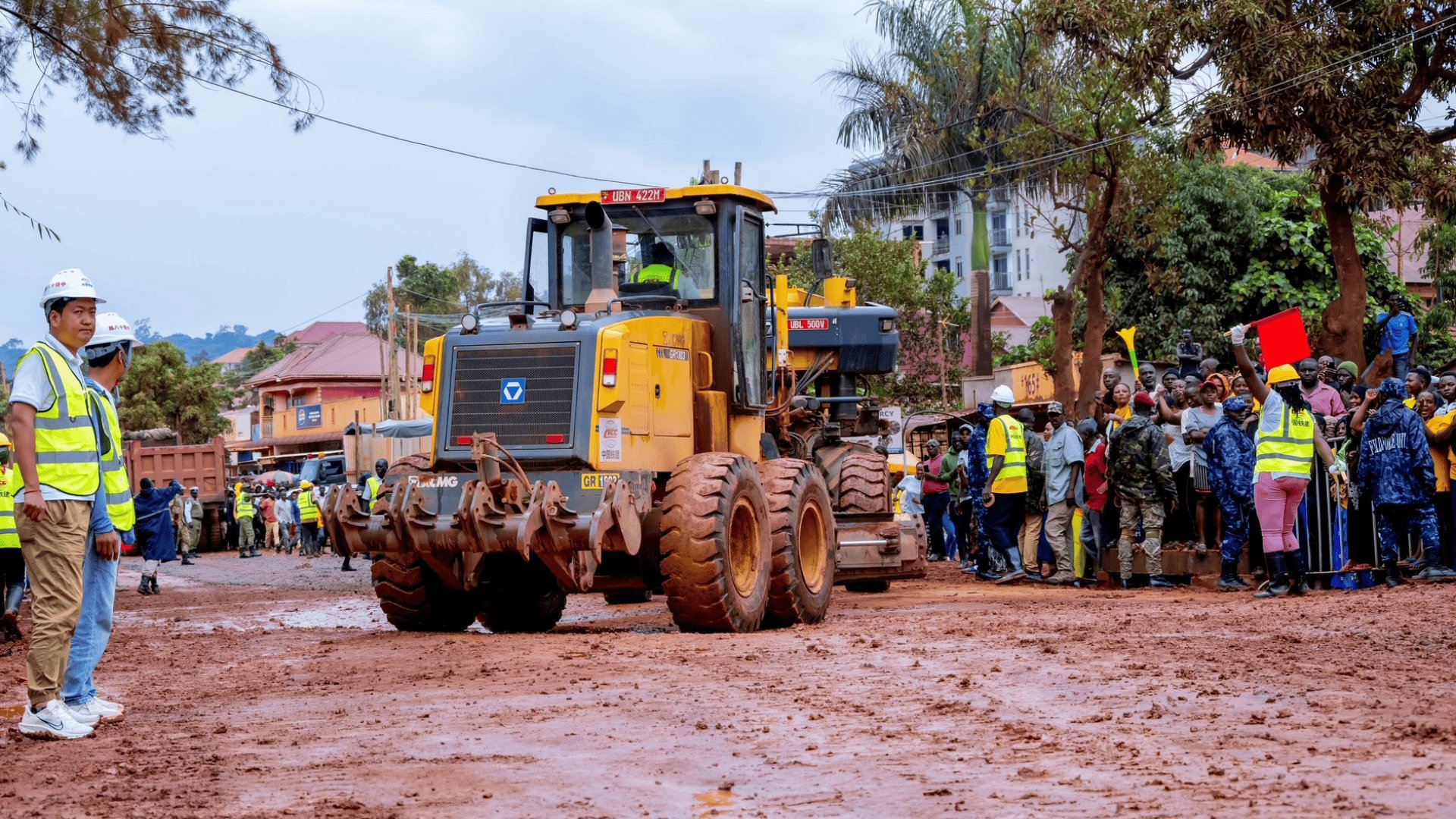 President Museveni Flags Off Reconstruction Of Salaama–Munyonyo Road, Emphasizes Accountable Leadership And Wealth Creation