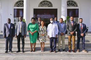 Tuesday 29th July 2025. H.E. President Yoweri Kaguta Museveni meets with the Board of Uganda Tourism Association (UTA) and State Minister for Tourism, Hon. Bahinduka Mugarra Martin. UTA is the umbrella body of Uganda's tourism private sector associations.