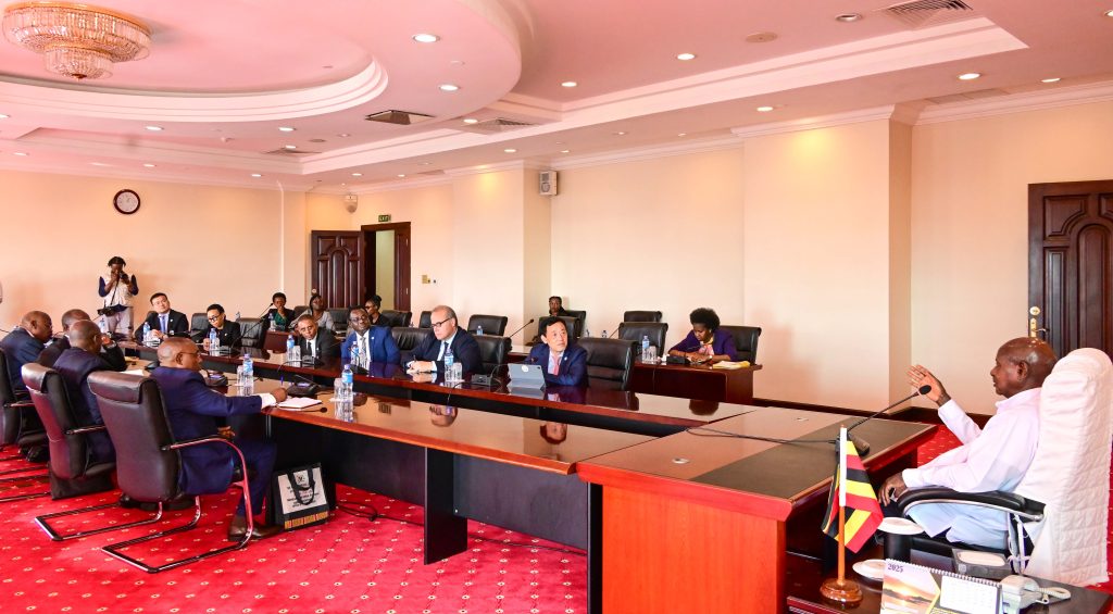 President Museveni Meets Director General Of FAO - H.E Qu Dongyu At State House, Entebbe – 21-Jul-2025