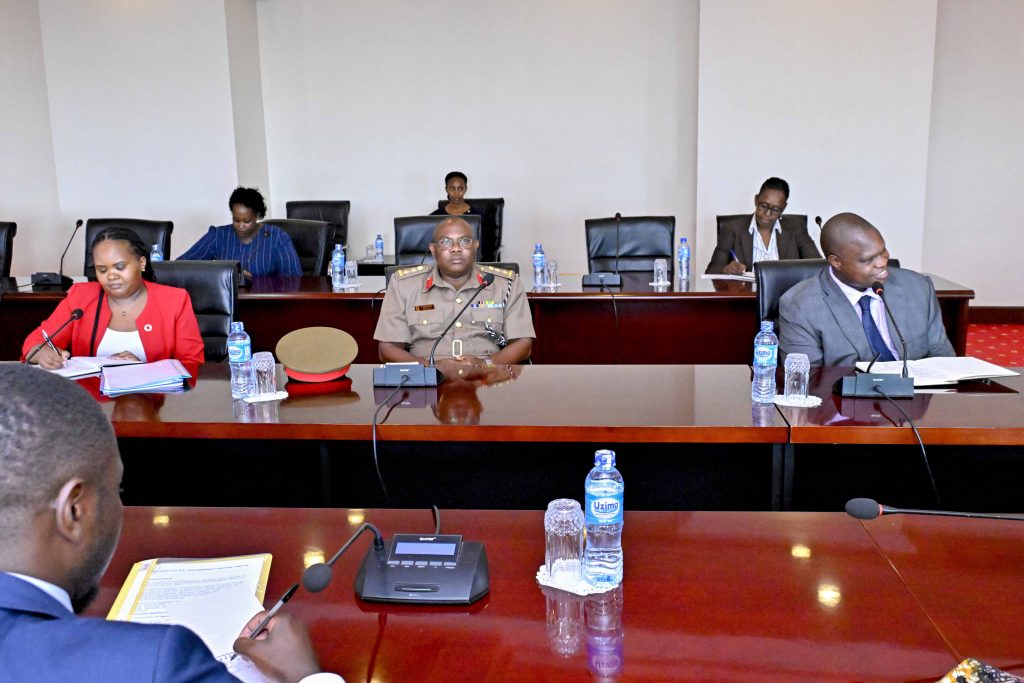 The Kenya High Commissioner to Uganda His Excellency Joash Maang (right) and his delegation meeting President Yoweri Kaguta Museveni at the State House Entebbe on 28th July 2025. Photo by PPU/ Tony Rujuta.