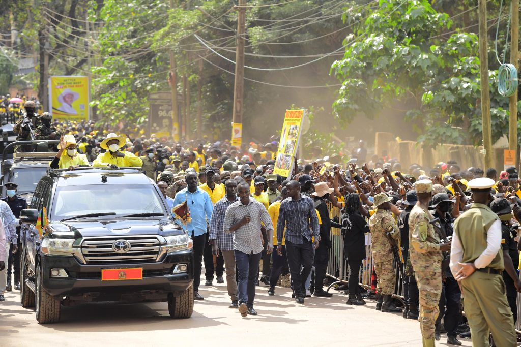 President Museveni picks up NRM Party nomination forms - Kyadondo party headquarters - 28-Jun-2025