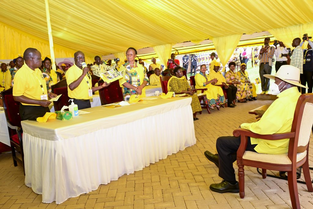 President Museveni picks up NRM Party nomination forms - Kyadondo party headquarters - 28-Jun-2025