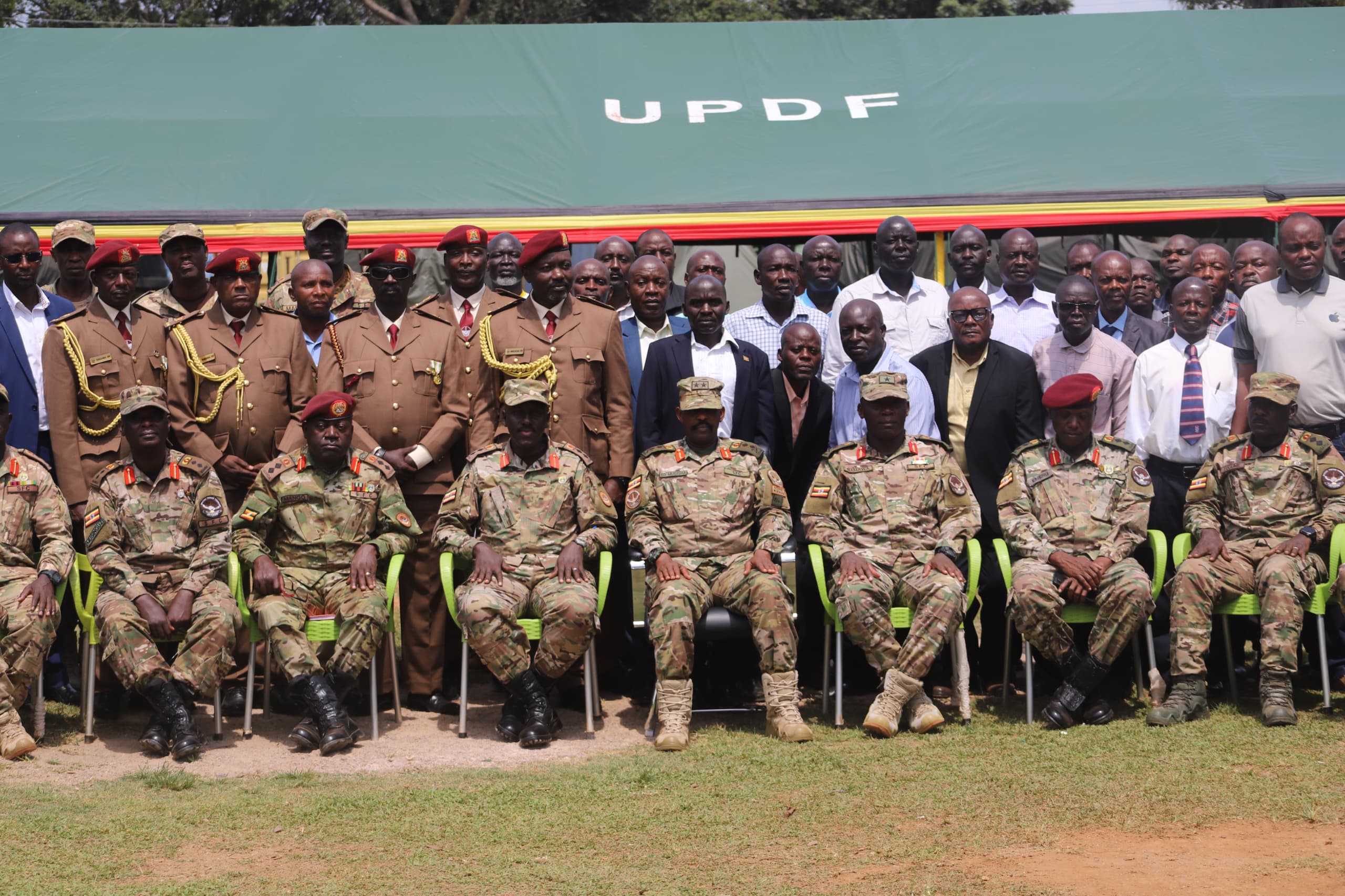 Retirement Ceremony Of 52 SFC Officers - SFC Headquarters Entebbe – 28-Jul-2025