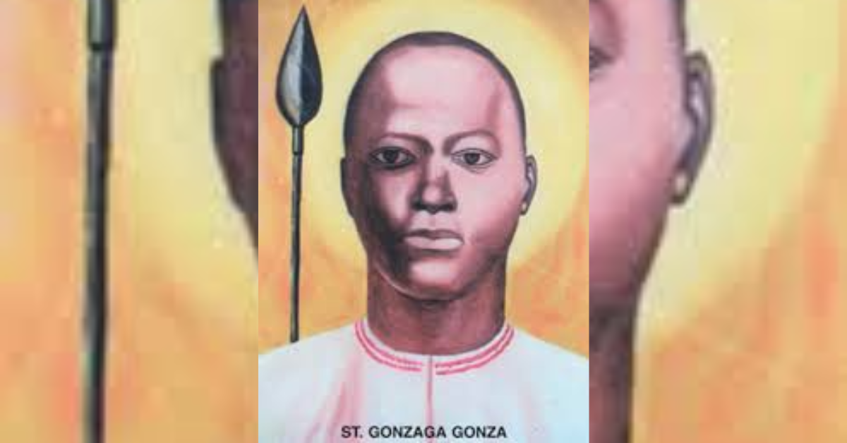 St Gonzaga Gonza - Gonzaga Gonza, one of Uganda's revered martyrs who was killed for his faith.