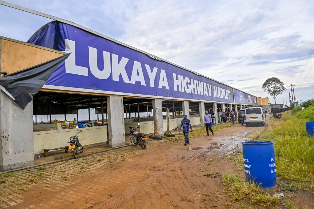 Lukaya Highway market in Lukaya Town in Kulungu district on the 12th August 2025. Photo by PPU/Tony Rujuta.