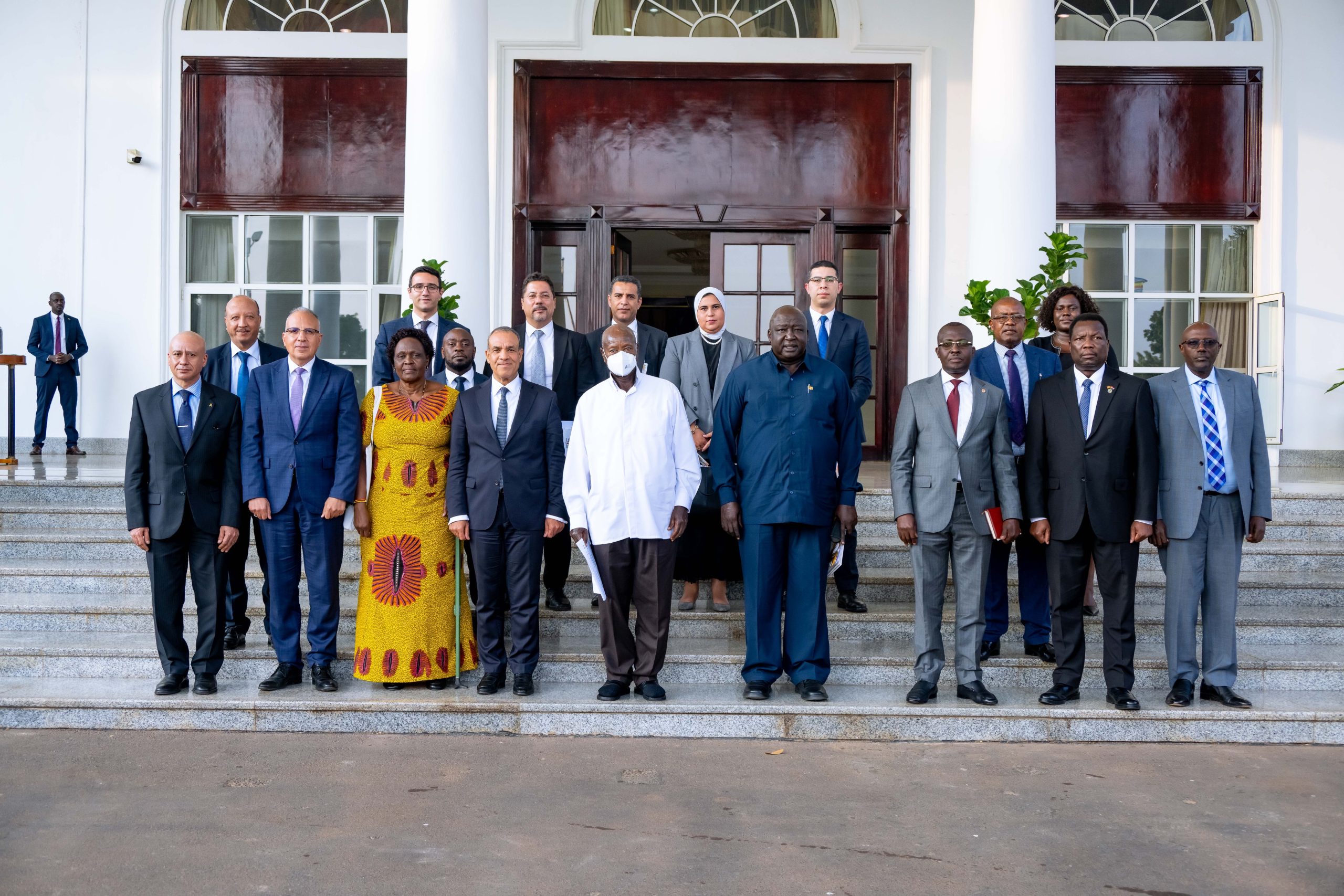 President Museveni Meets Egyptian Prime Minister Dr Badr Abdelatty - 04-Aug-2025