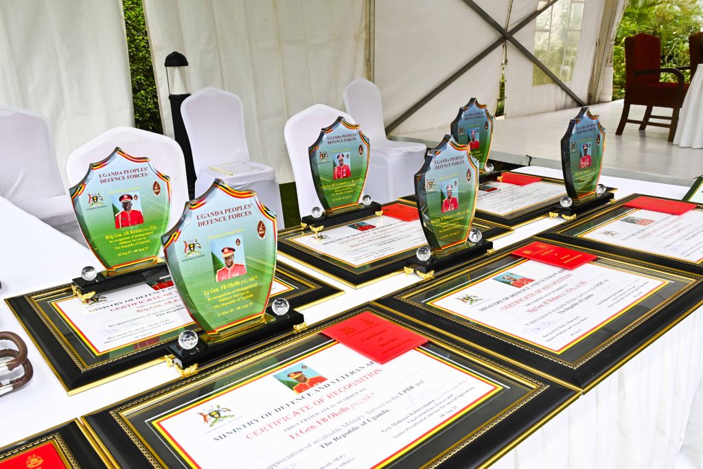 President Museveni Retires Seven UPDF Generals 11th Aug 2025