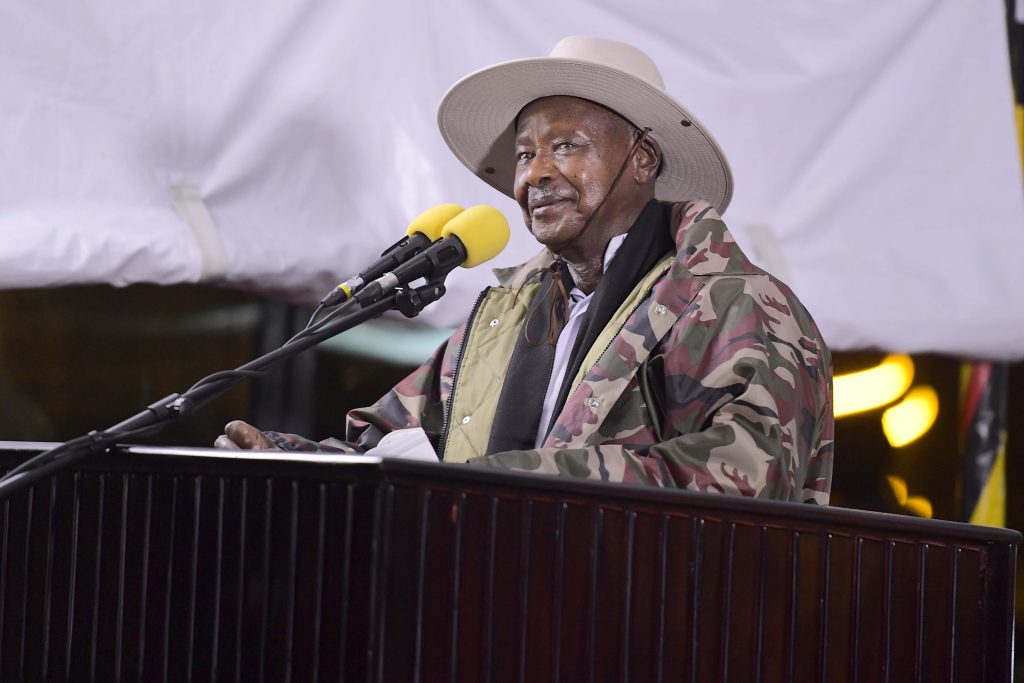 President Museveni at the Launch of the campaign songs by the NMF - Munyonyo - 27-Sep-2025