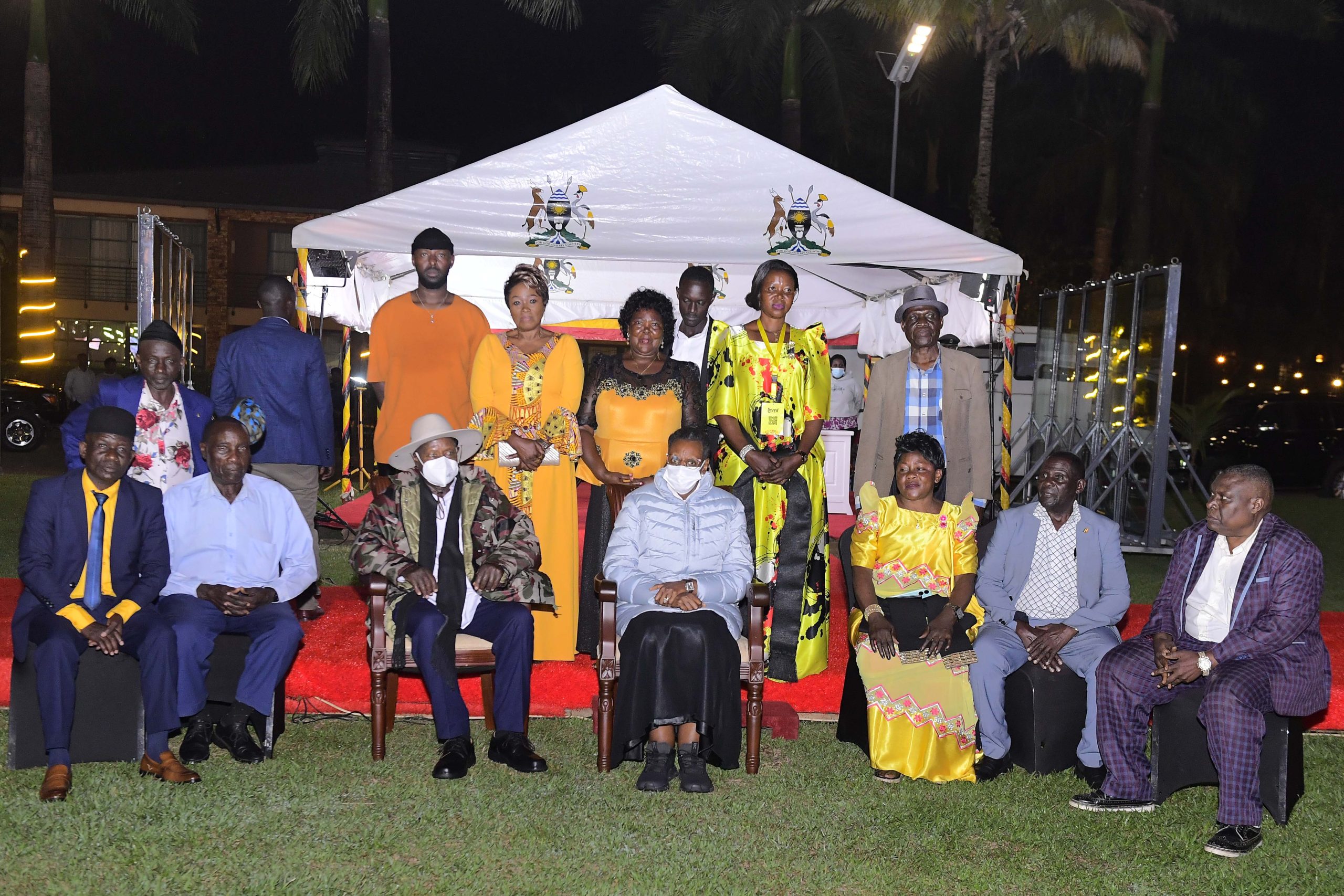 President Museveni Graces Yoweri Music Album Launch President Museveni at the Launch of the campaign songs by the NMF - Munyonyo - 27-Sep-2025