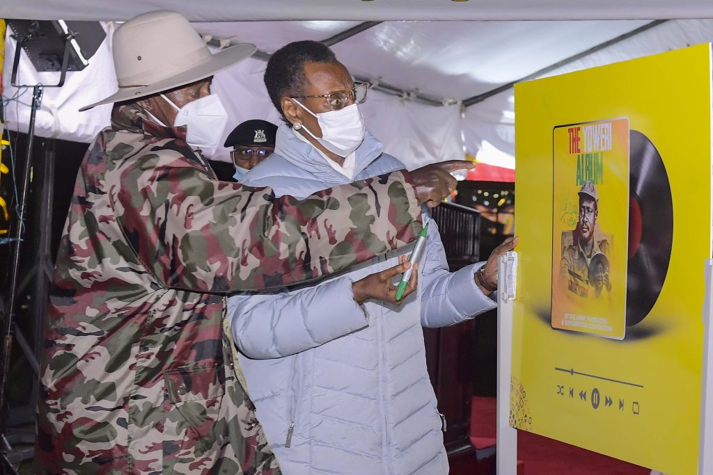 President Museveni at the Launch of the campaign songs by the NMF - Munyonyo - 27-Sep-2025