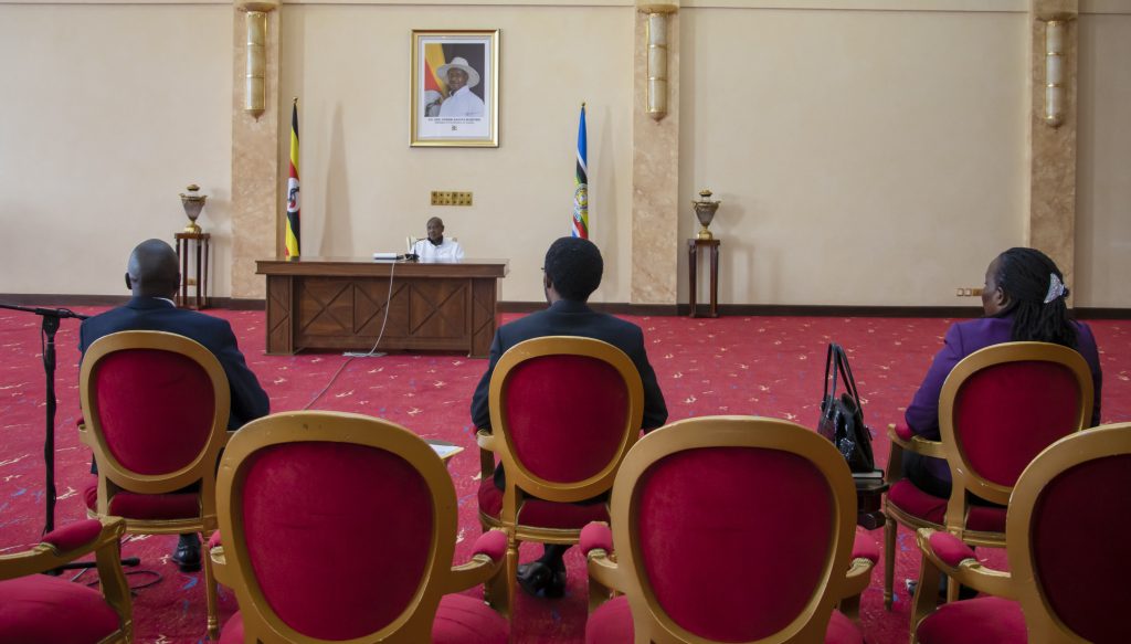 President Museveni Meets Born-Again Leaders of NFBPC – State House Entebbe - 17-Sep-2025