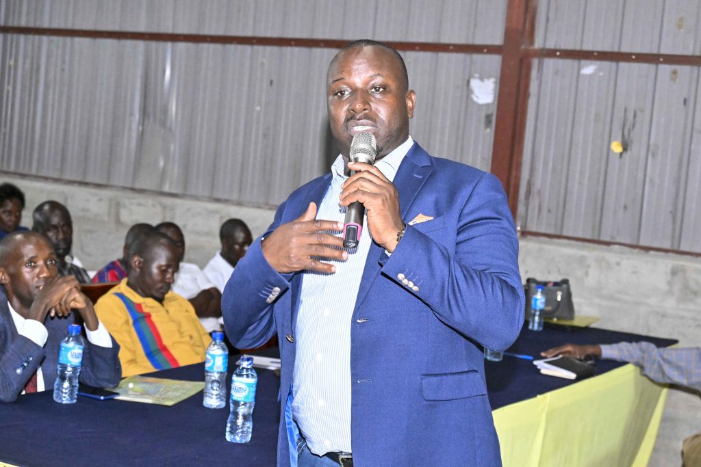 Presidential Industrial Hub Students SACCO leaders receive Training on Management of the SACCO funds given to them by the M7 in Kayunga on the 15th October 2025