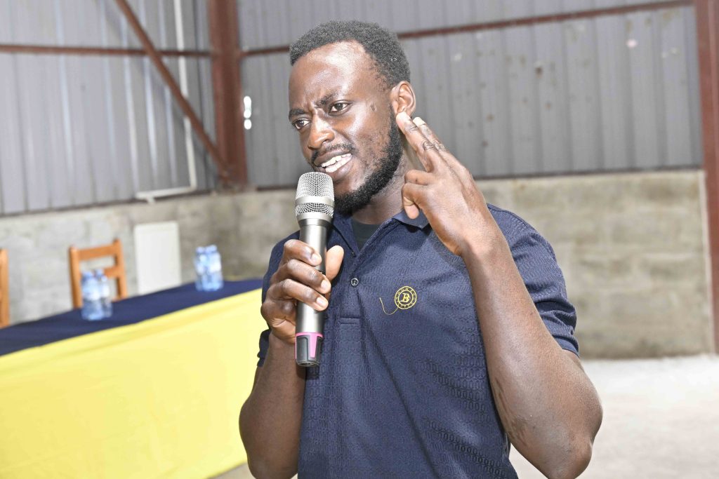 Presidential Industrial Hub Students SACCO leaders receive Training on Management of the SACCO funds given to them by the M7 in Kayunga on the 15th October 2025