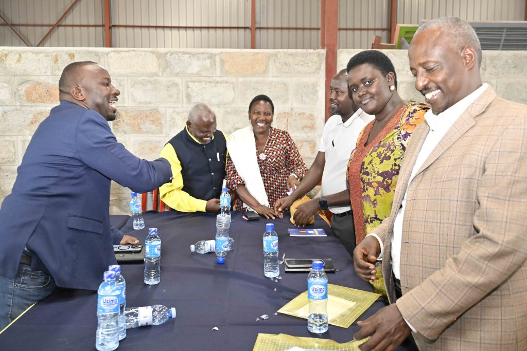 Presidential Industrial Hub Students SACCO leaders receive Training on Management of the SACCO funds given to them by the M7 in Kayunga on the 15th October 2025