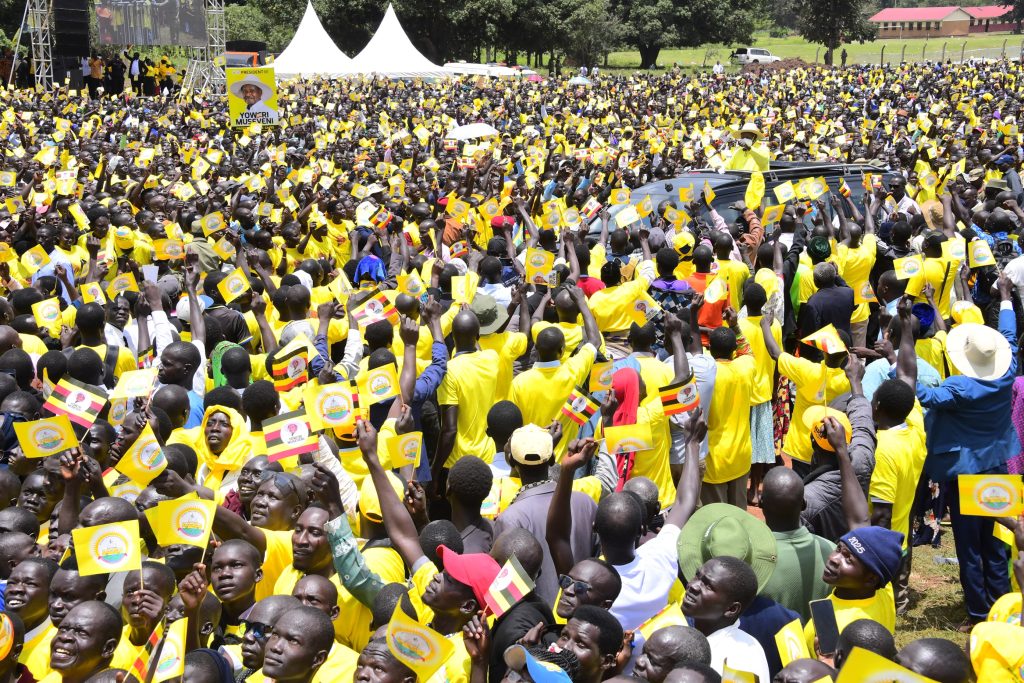 President Museveni campaigning in Oyam district - 07-Oct-2025