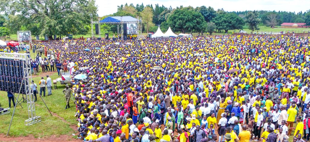 President Museveni campaigning in Oyam district - 07-Oct-2025