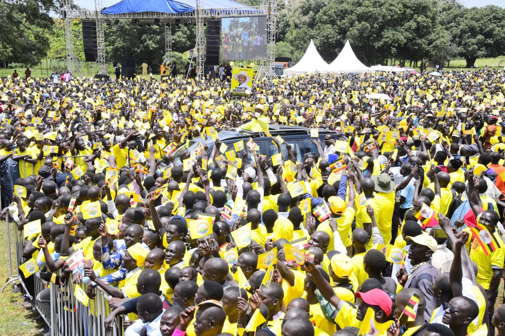 President Museveni campaigning in Oyam district - 07-Oct-2025