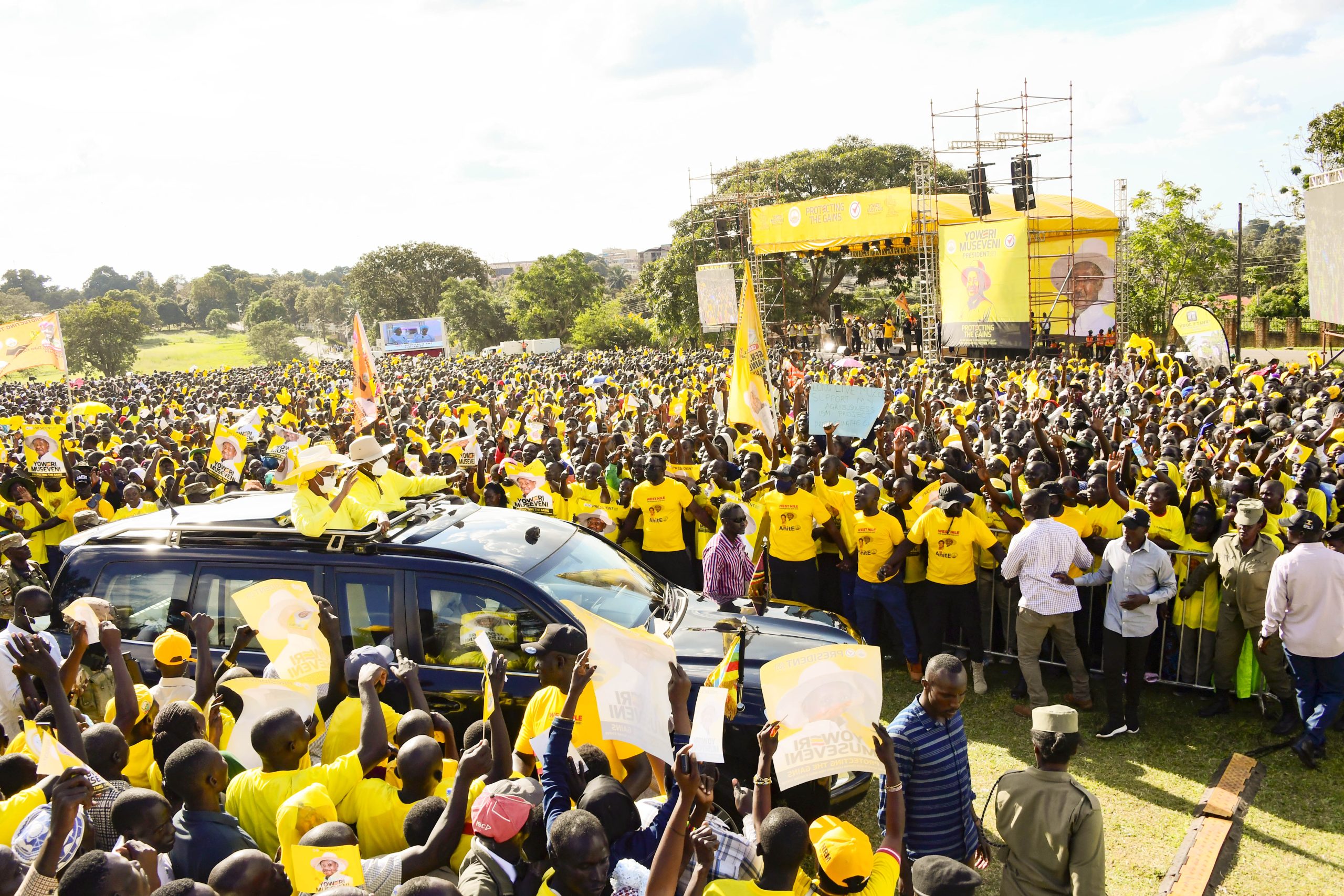 President Museveni Campaigns In Arua - 13-Oct-2025