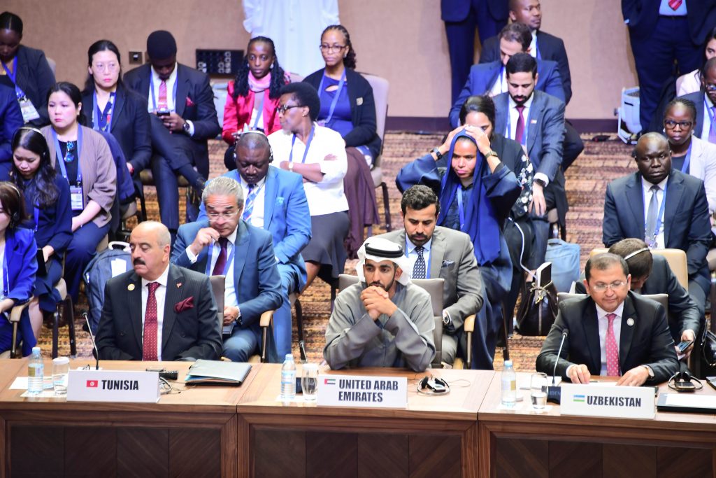 President Museveni addresses the 19th Ministerial meeting of the coordinating bureau of the Non-Aligned Movement at Speke Resort Munyonyo on 15-Oct-2025 - PPU