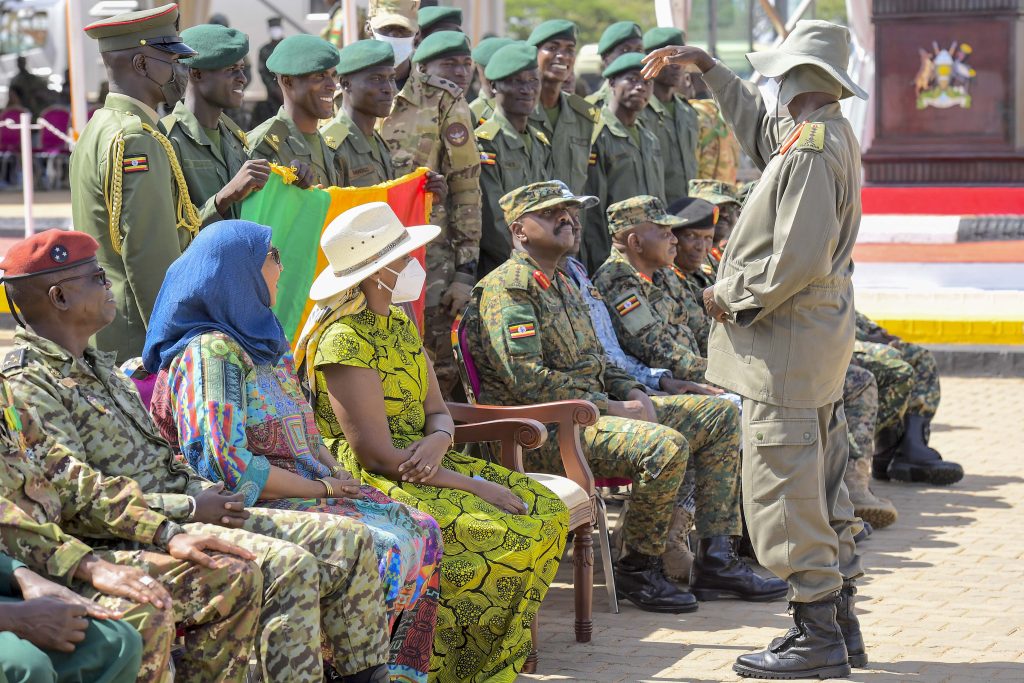 Commissioning cadet officers - 19_25 intake - Kaweweta Basic Military Training School - Nakaseke - 7-Nov-2025