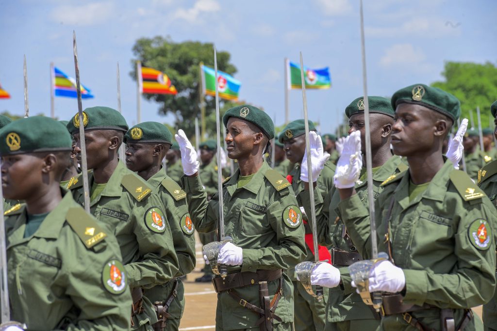 Commissioning cadet officers - 19_25 intake - Kaweweta Basic Military Training School - Nakaseke - 7-Nov-2025