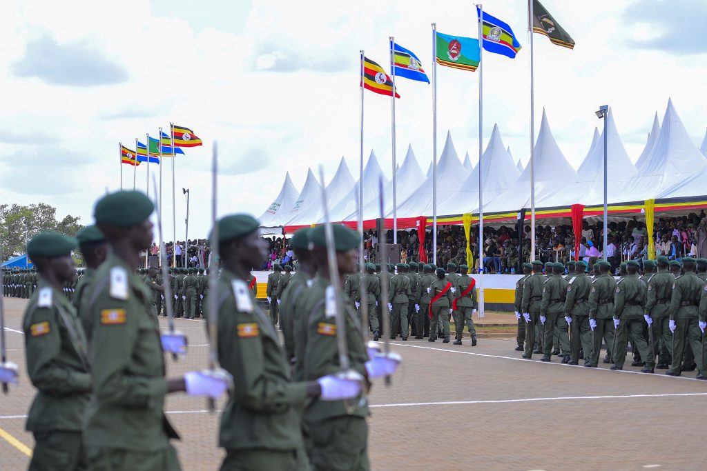Commissioning cadet officers - 19_25 intake - Kaweweta Basic Military Training School - Nakaseke - 7-Nov-2025