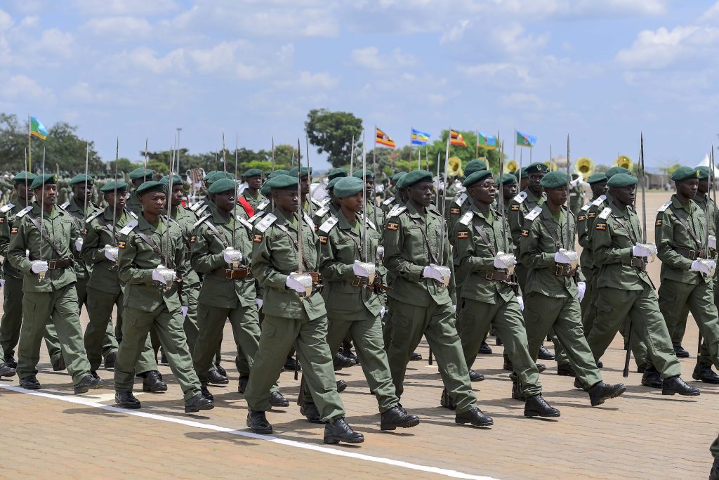 Commissioning cadet officers - 19_25 intake - Kaweweta Basic Military Training School - Nakaseke - 7-Nov-2025