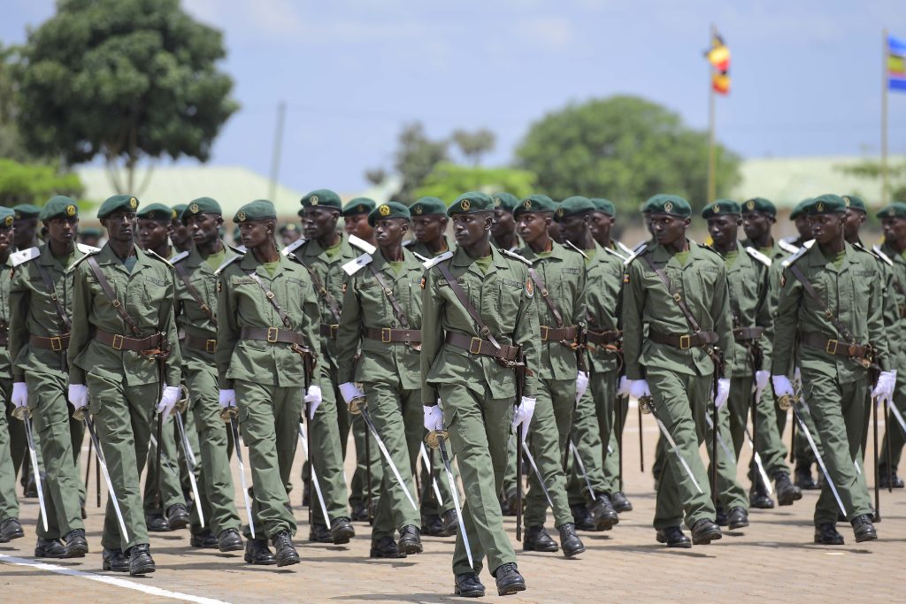 Commissioning cadet officers - 19_25 intake - Kaweweta Basic Military Training School - Nakaseke - 7-Nov-2025
