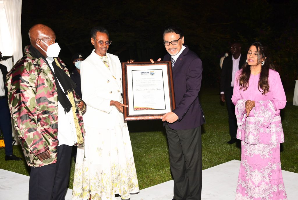First Lady Janet Museveni Receives International Women Icon Award - 23-Nov-2025