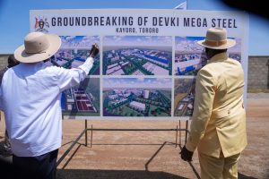 Ground breaking ceremony - Devki mega steel project Tororo district - 23-Nov-2025