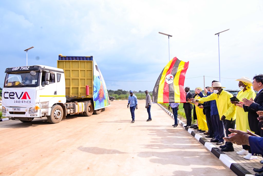 President Museveni Flags Off Uganda’s First Dried Chili Consignment To China